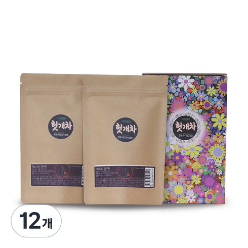 아이앤티 헛개차 삼각 티백, 1.2g, 20개입, 12개