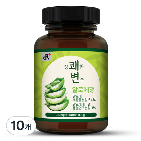 두리농산 상쾌한 변수 알로에정, 10개, 111.6g