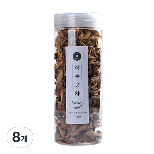 아름다운정성 국산 작두콩차, 60g, 1개입, 8개