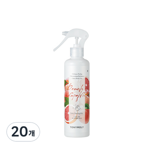 토니모리 더피치 촉촉 때필링 미스트 과일향, 20개, 300ml