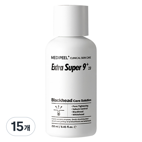 메디필 엑스트라 슈퍼 9 플러스 2.0 필링 토너, 250ml, 15개