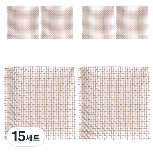 스테인레스 모스판 2p, 15세트