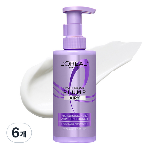 로레알파리 히알루론산 두피앰플헤어팩, 440ml, 6개