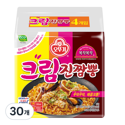오뚜기 크림진짬뽕 130g, 120개