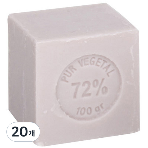 테오필베르통 마르세유 비누, 100g, 20개