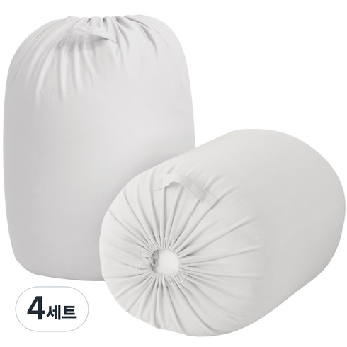 반전매력 정리가 편한 방수 이불정리함, 2개입, 4세트, 화이트
