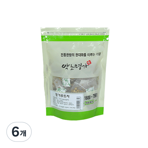 약초명가 핑거루트 티백, 1g, 30개입, 6개