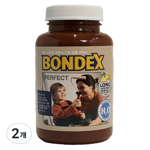 본덱스 수성 스테인 마호가니 250ml, 2개