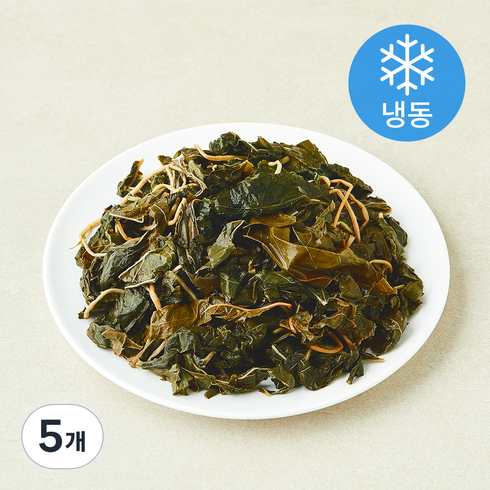 나물투데이 중국산 데친 건다래순 (냉동), 5개, 250g