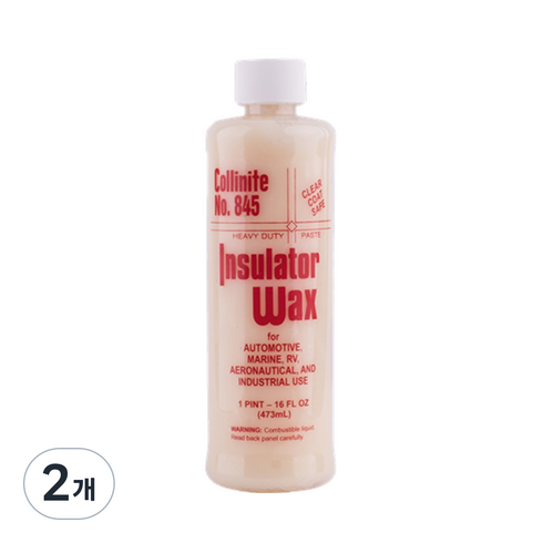 콜리나이트 No 845 인슐레이터 방오성왁스, 473ml, 2개