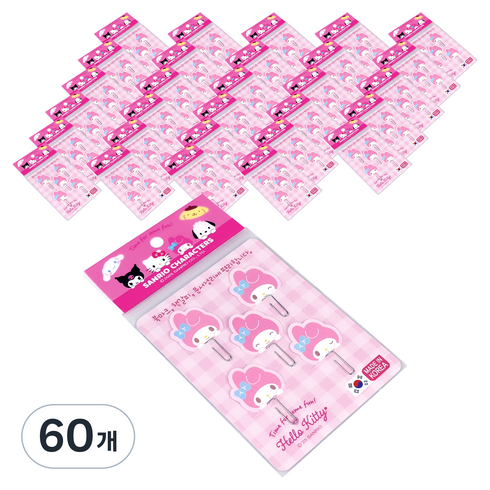 바이하츠 마이멜로디 표시크립, 5개입, 60개