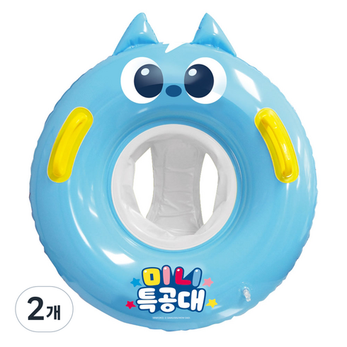 위니코니 미니특공대 볼트 쿠션보행기 220MW23, 혼합색상, 2개