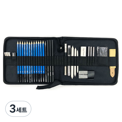 JNJ 스케치 연필 33p 세트, 3세트
