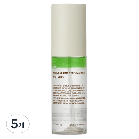 톤28 회상 헤어 퍼퓸 미스트, 50ml, 5개