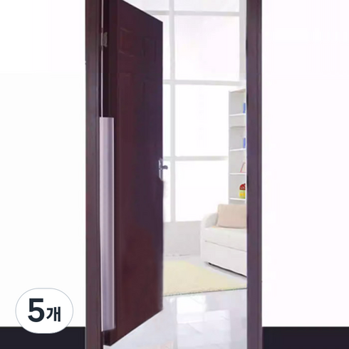 아이끌레 실드도어 투명 문끼임방지 안쪽용 커버, 혼합색상, 5개