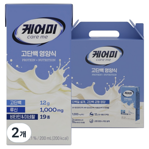 careme 고단백영양식 16p, 2개, 200ml