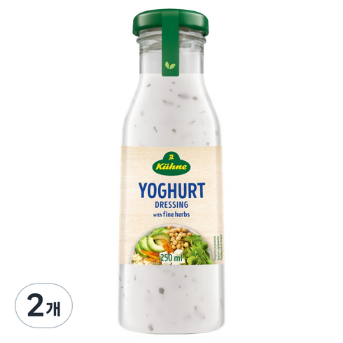 퀴네 요구르트 드레싱, 2개, 250ml