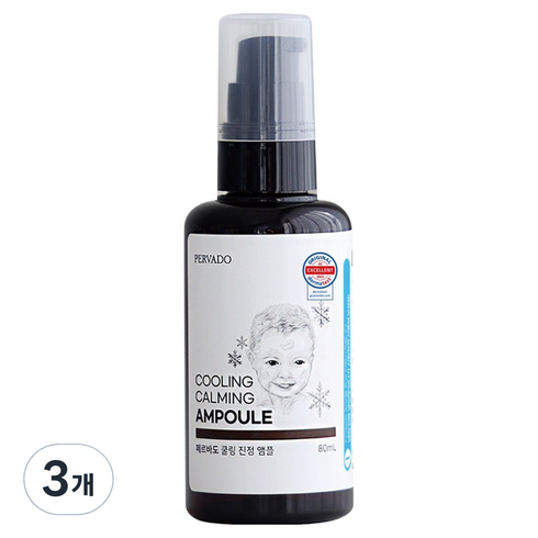 페르바도 아기 수딩 쿨링 진정 앰플, 3개, 80ml