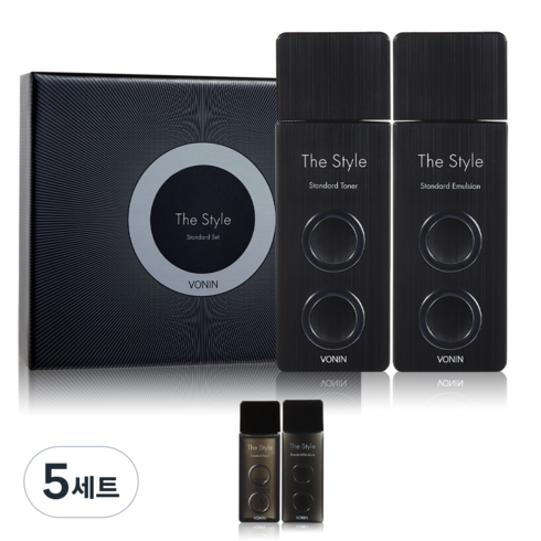보닌 더 스타일 스탠다드 남성 기초 2종세트, 5세트