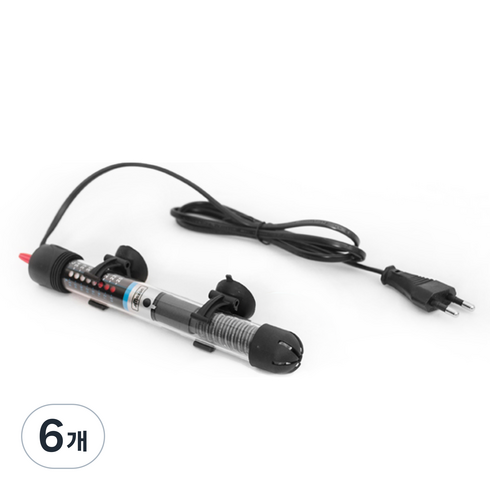 아마존 아쿠아리움 히터 75W AH-75 랜덤발송, 6개