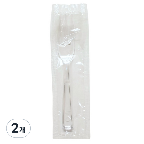 생활을그리다 미니포크 12cm 개별포장 투명, 150개입, 2개
