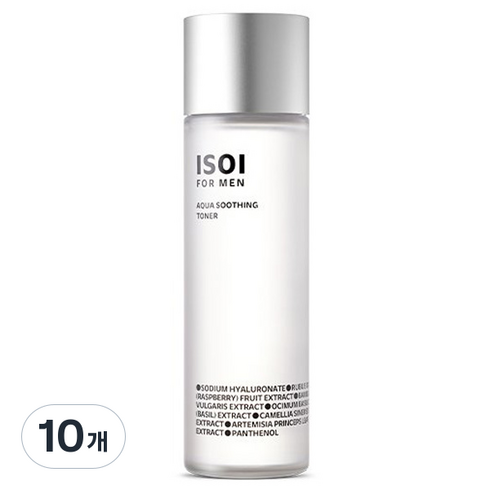 아이소이 포 맨 아쿠아 수딩 토너, 150ml, 10개