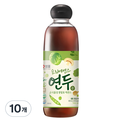연두 요리에센스 순, 830ml, 10개