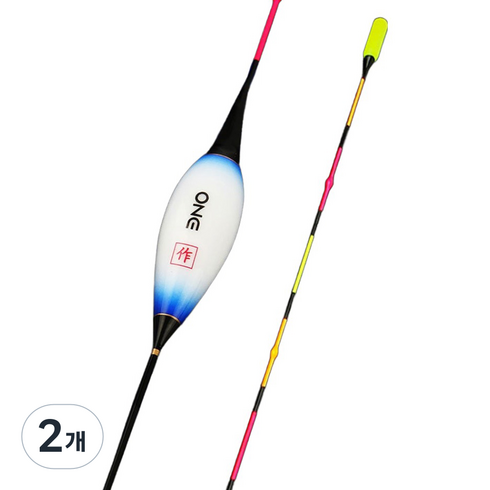 원피싱 원작 LED 5점등 프리미엄 민물 전자찌 63cm, 2개