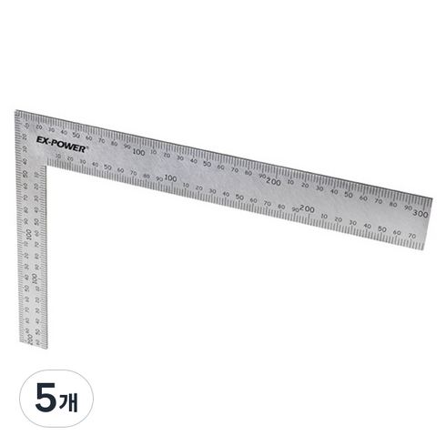 이엑스파워 직각자 200 x 300 mm ECS-2030, 5개