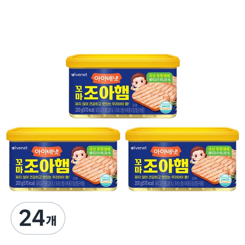 아이배냇꼬마 조아햄, 200g, 24개