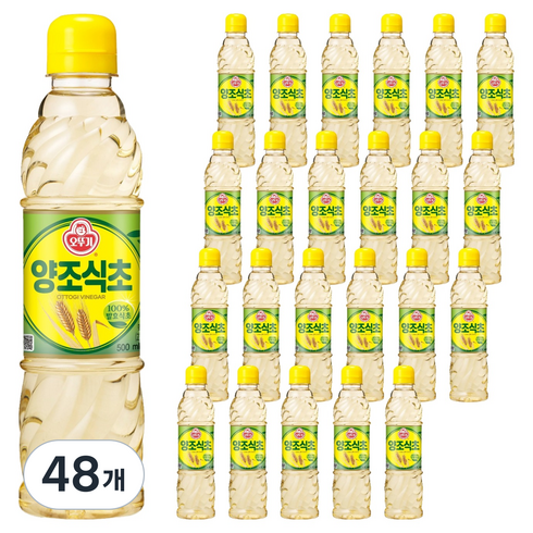 오뚜기 양조식초, 500ml, 48개