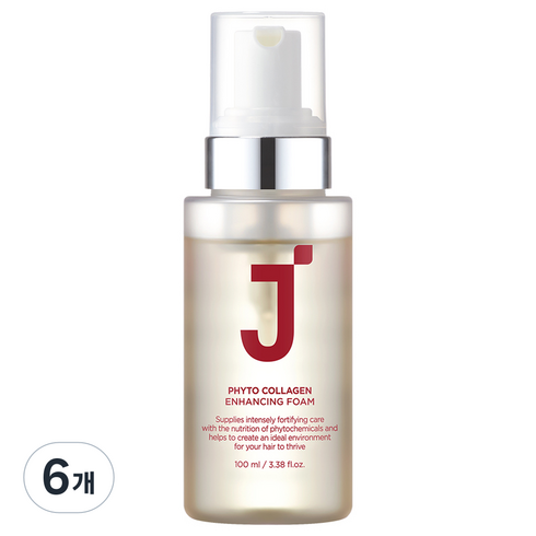 제이숲 피토 콜라겐 인핸싱 폼 헤어앰플, 100ml, 6개