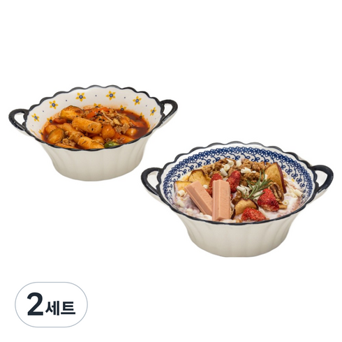 프라카 폴란드풍 양손볼 2종 세트, 비올라 + 포티시아, 2세트
