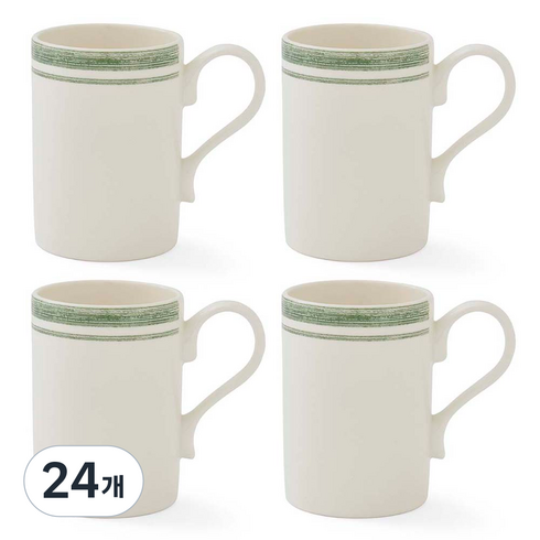포트메리온 포터스마크 머그컵 260ml, 썸머 그린, 24개