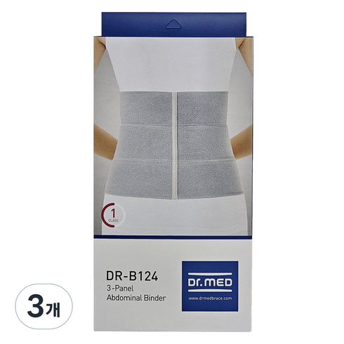 닥터메드 허리 보호대 DR-B124, 3개