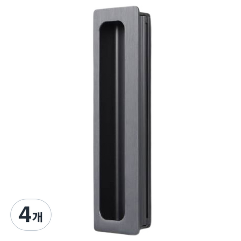 올고르 매립 손잡이 실버 600, 4개