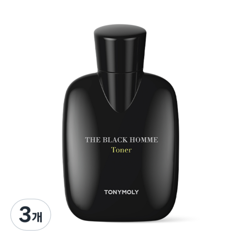 토니모리 더 블랙 옴므 토너, 170ml, 3개
