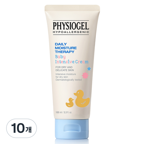 피지오겔 데일리 모이스쳐 테라피 베이비 인텐시브 크림, 100ml, 10개