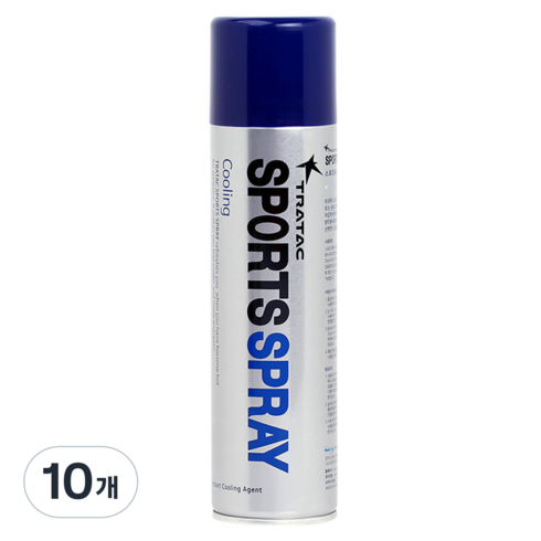 트라택 냉각 스포츠 스프레이 420ml, 1개입, 10개