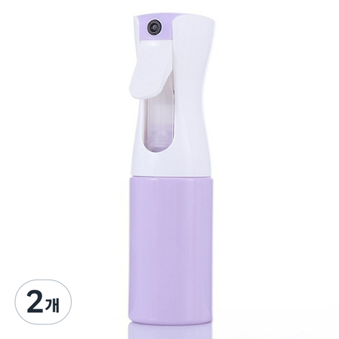 압축식 분무기 200ml, 캡 퍼플, 2개