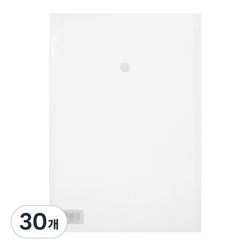 에코청운 PP 벨크로 봉투, A4, 30개