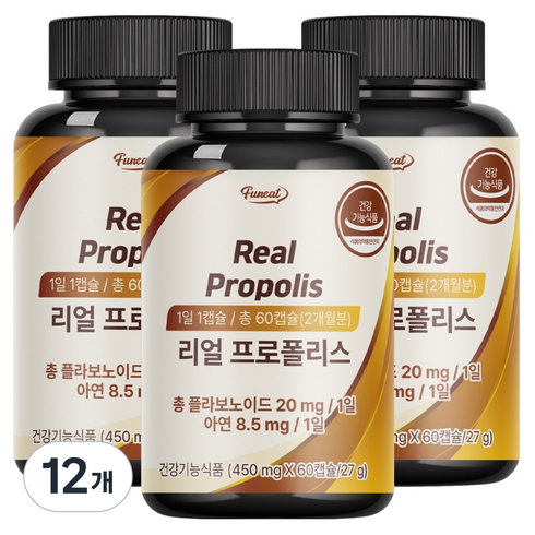 퍼니트 리얼 프로폴리스, 12개, 27g