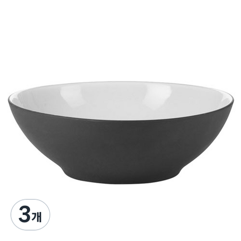 레볼 이퀴녹스 면기 19cm, 화이트 큐뮬러스, 3개