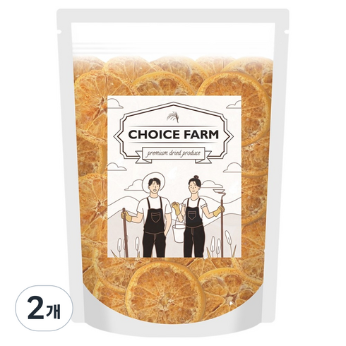 초이스팜 바로먹는 동결건조 감귤, 50g, 2개