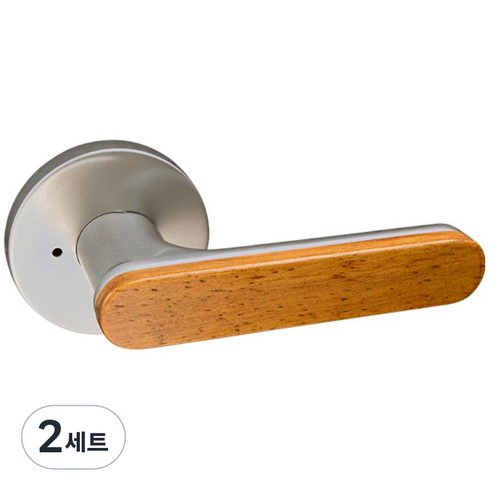 비플랜 원목 손잡이 우드 그레이 BPL-5001, 2세트