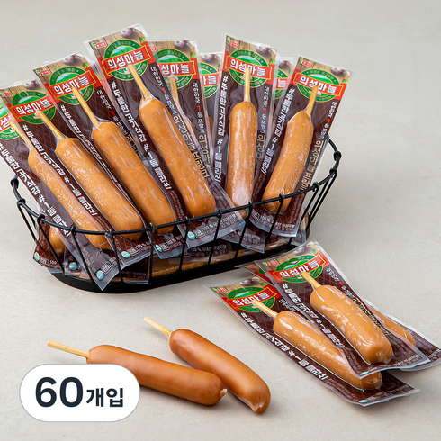 의성마늘프랑크, 70g, 60개입