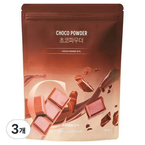 네이쳐티 초코 파우더, 800g, 1개입, 3개
