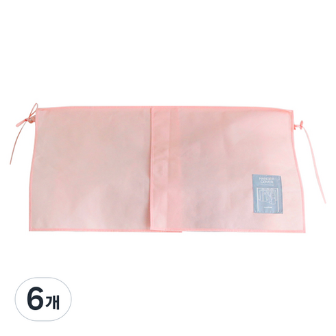 하우스플랜 유니크 하프 행거커버 인디핑크, 1개입, 6개
