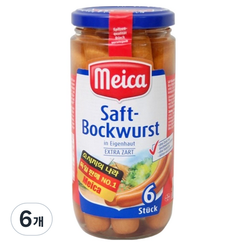 마이카 보크부르스트 소시지, 6개, 380g