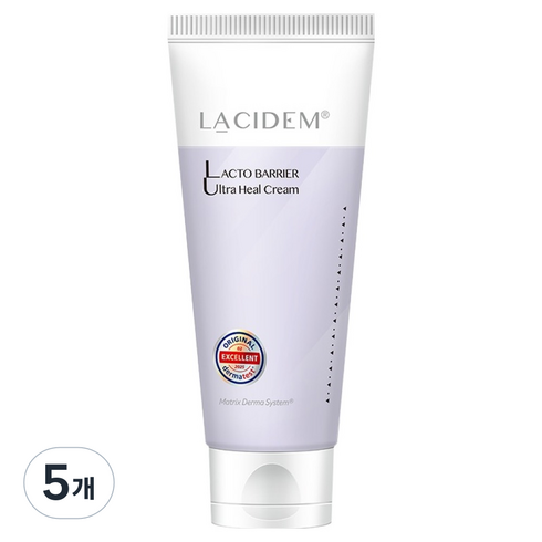 라시뎀 락토베리어 울트라 힐 크림, 5개, 60ml